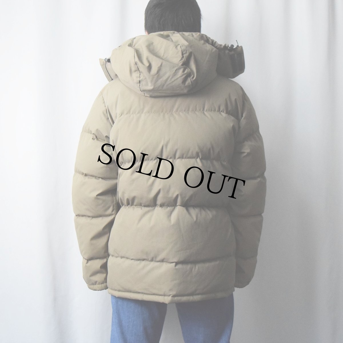 画像3: 80's THE NORTH FACE 茶タグ USA製 ナイロンダウンパーカー L (3)