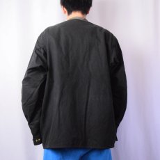 画像3: 90's Barbour ENGLAND製 "INTERNATIONAL SUIT" オイルドジャケット 3ワラント BLACK (3)