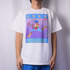 画像3: 2000's PETER MAX "LEAP YEAR 2000 FESTIVAL" アートプリントTシャツ L (3)