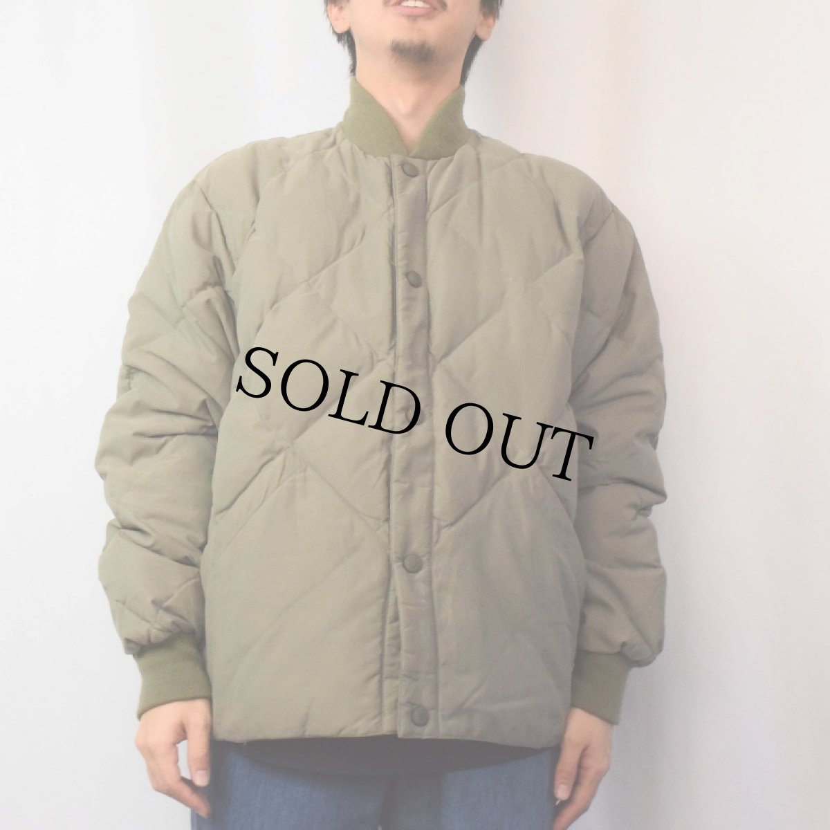 画像2: Cabela's キルティングダウンジャケット L (2)