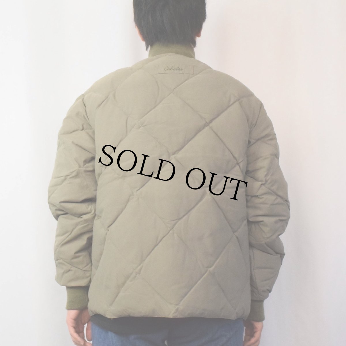 画像3: Cabela's キルティングダウンジャケット L (3)