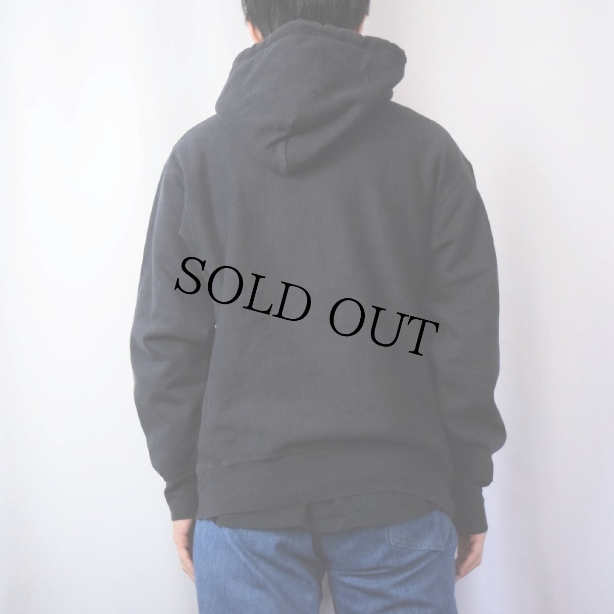 画像3: Champion ORIGINAL REVERSE WEAVE "IOWA" プリントスウェットフーディー BLACK S (3)