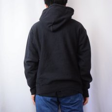 画像3: Champion ORIGINAL REVERSE WEAVE "IOWA" プリントスウェットフーディー BLACK S (3)