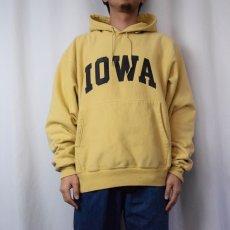 画像2: Champion PREMIUM REVERSE WEAVE "IOWA" プリントスウェットフーディー M (2)