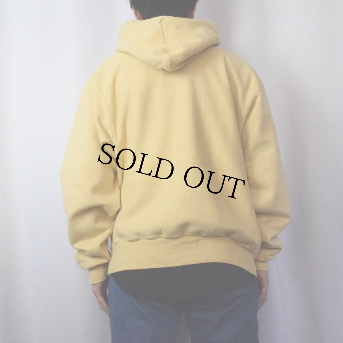 画像3: Champion PREMIUM REVERSE WEAVE "IOWA" プリントスウェットフーディー M (3)