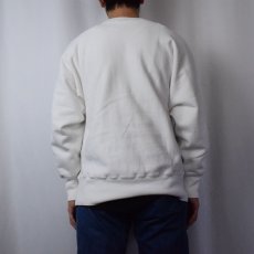 画像3: 80's〜 Champion REVERSE WEAVE USA製 トリコタグ "AEROSPACE" イラストプリントスウェット L (3)