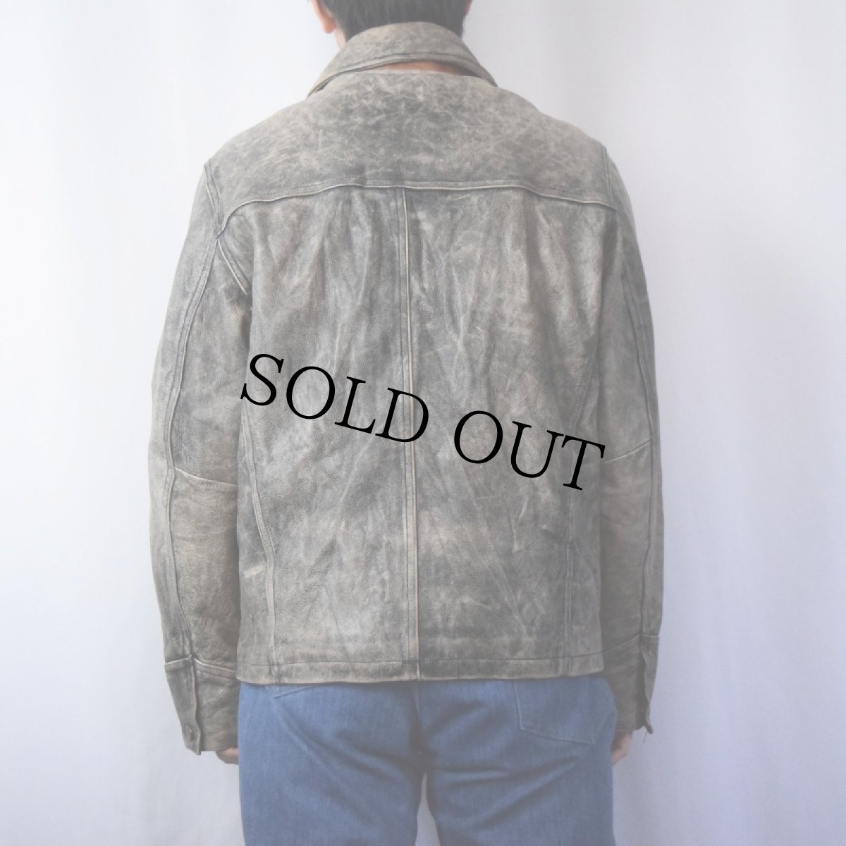 画像3: 90's〜 Timberland レザージャケット XS (3)