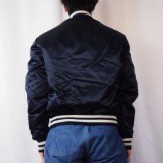 画像4: 70〜80's DAVID PEYSER MLB "New York Yankees" ロゴワッペン付き ナイロンスタジャン NAVY S (4)