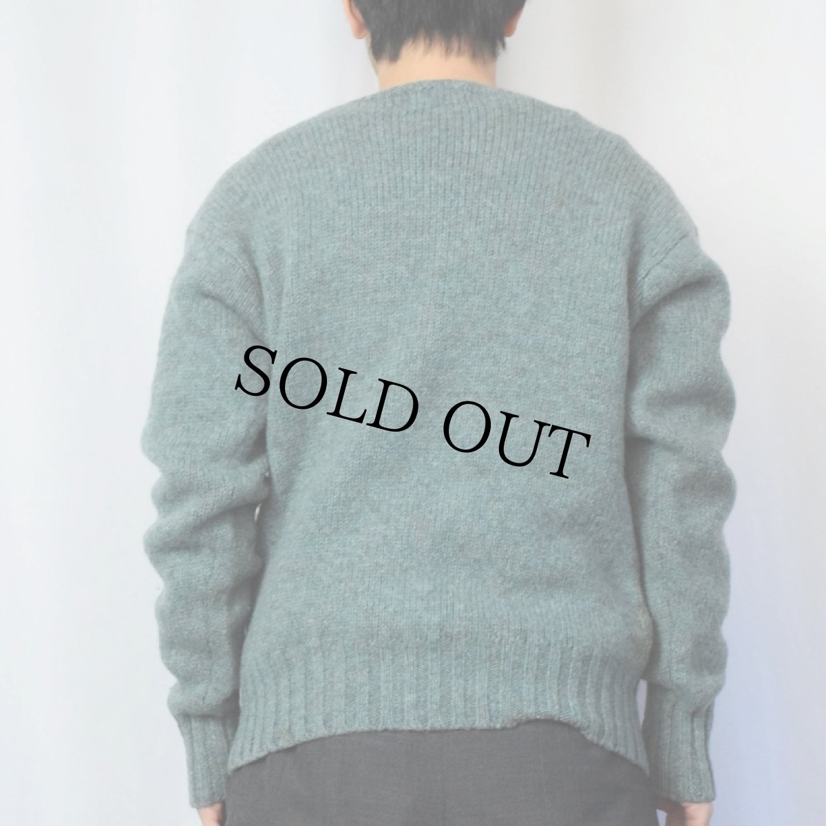 画像3: 80〜90's POLO COUNTRY Ralph Lauren "POLO SPORTSMAN" プリント ウールニットセーター M (3)