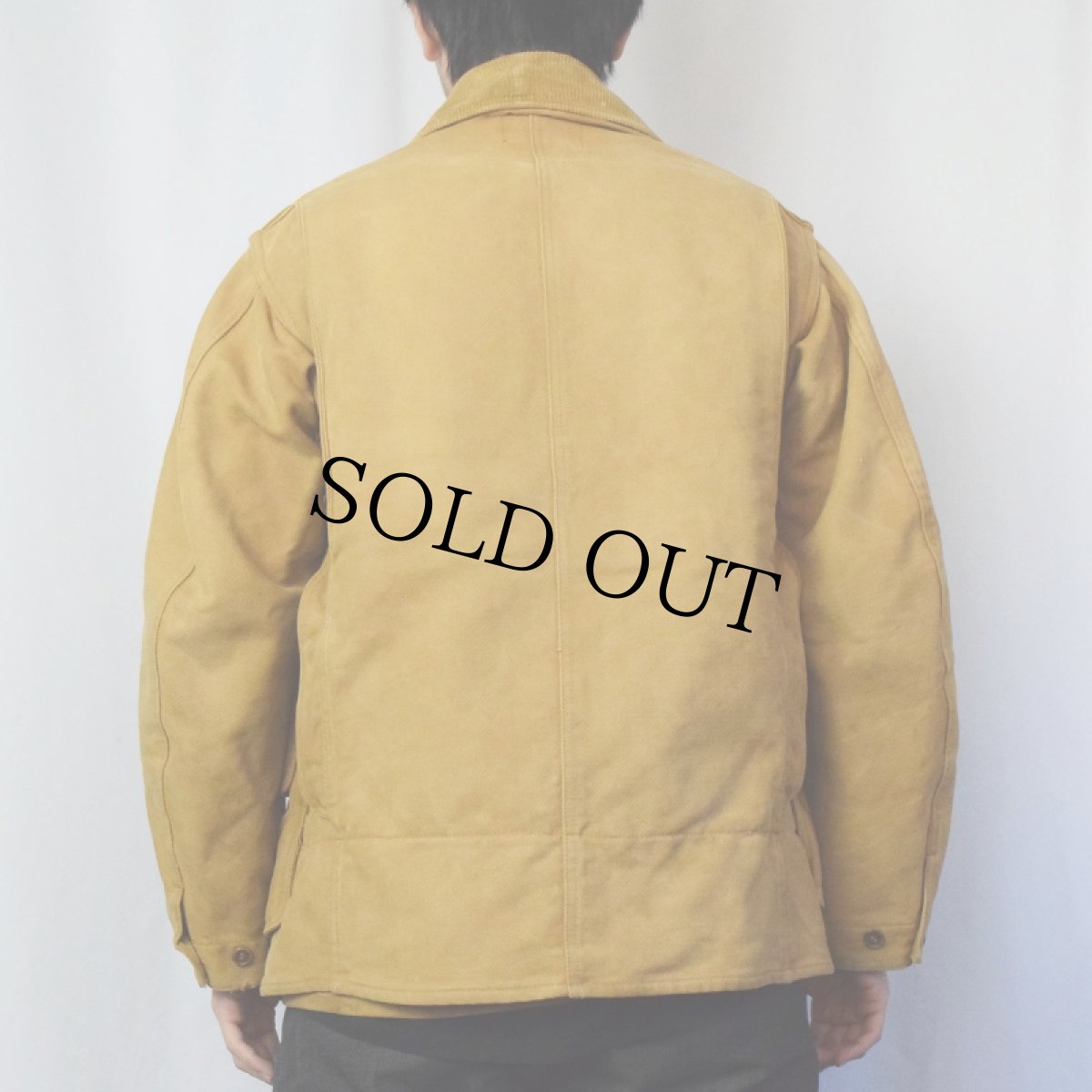 画像3: 30's THE DRYBAK CORP モールスキンハンティングジャケット  (3)