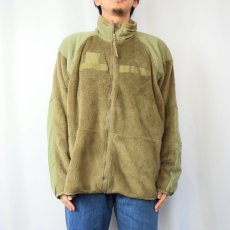 画像2: U.S.MILITARY ECWCS GEN3 Cold Weather コヨーテフリースジャケット LARGE-REGULAR (2)