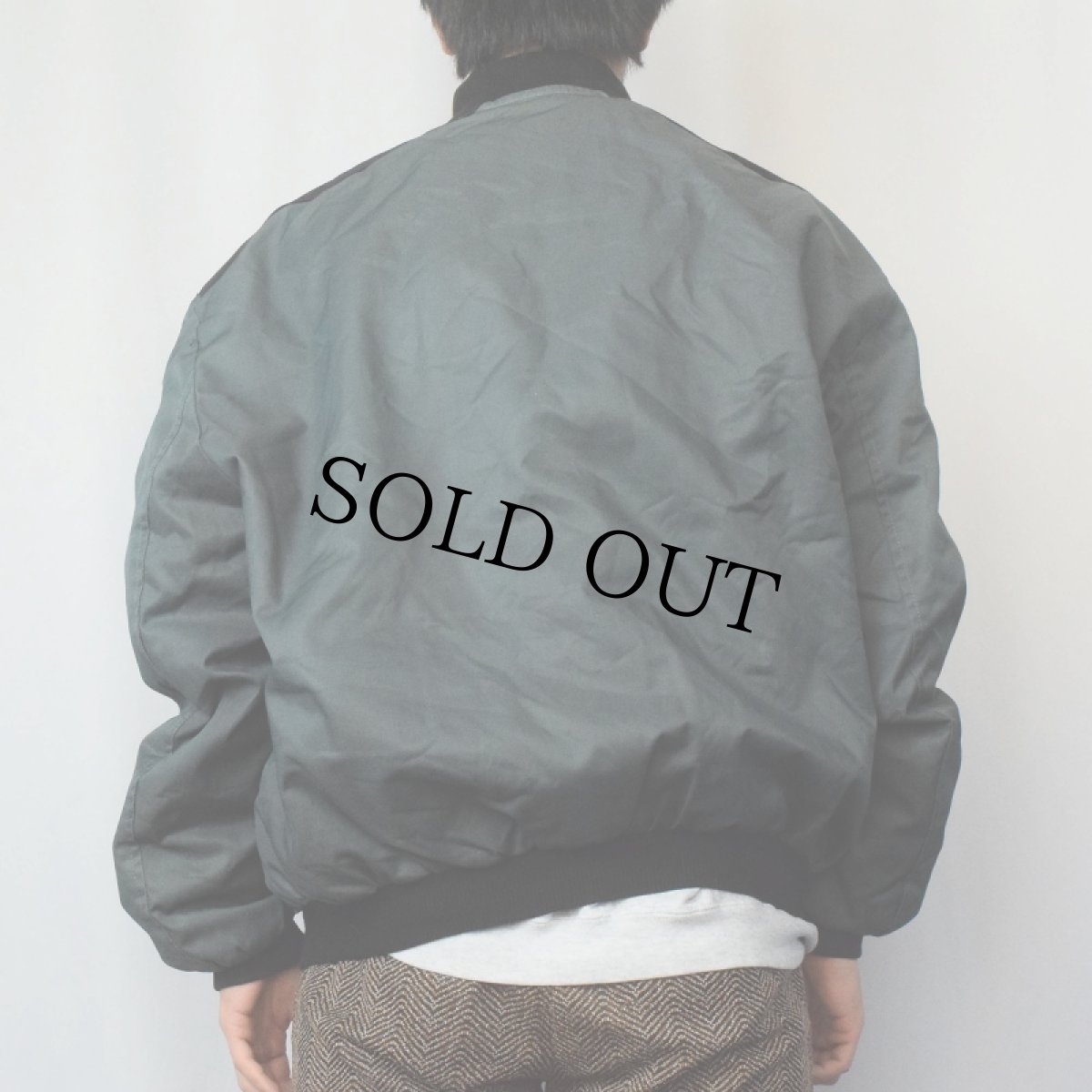 画像3: ミリタリータイプ 中綿入り ナイロンワークジャケット  (3)