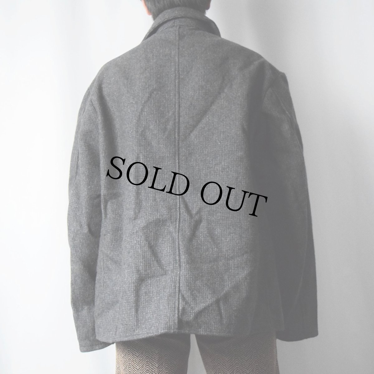 画像3: 50's EURO FRANCE製 ファーマーズジャケット DEADSTOCK (3)