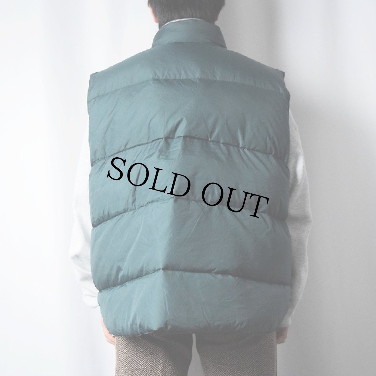 画像3: 90's L.L.Bean ナイロンダウンベスト XL (3)