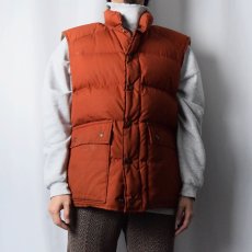 画像2: 80's Eddie Bauer ダウンベスト XL (2)