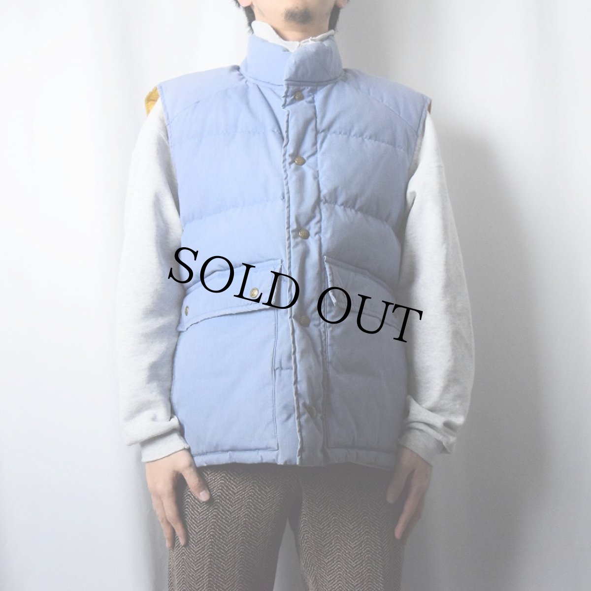 画像2: 80's Eddie Bauer ダウンベスト  (2)