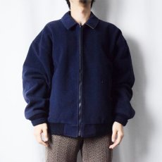 画像2: 70's PENDLETON USA製 "Thinsulate" ウールジップジャケット NAVY XL (2)