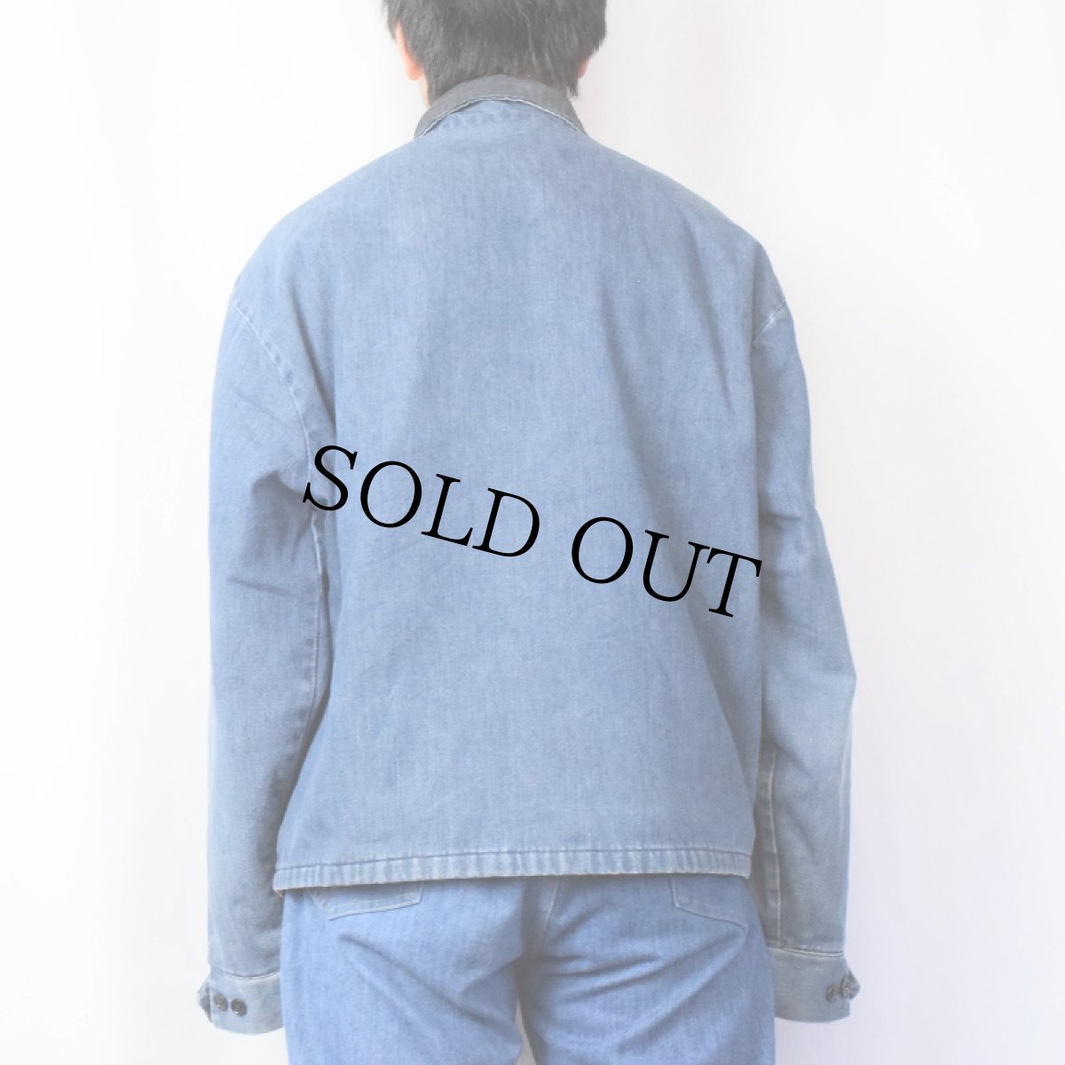 画像3: 70's JCPenney キルティングライナー デニムカバーオール  (3)