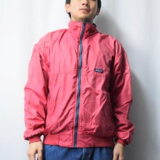画像2: 90's Patagonia USA製 裏フリース ナイロンジャケット L (2)