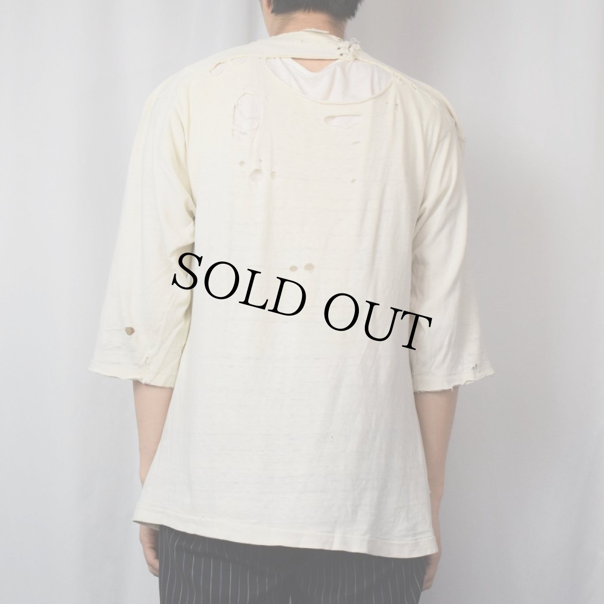 画像3: 80's Champion トリコタグ USA製 "CORNELL 45 " フットボールロンT XL (3)