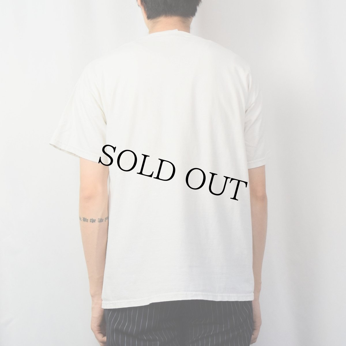 画像3: "Jerry Garcia" ワーゲンバスイラスト アーティスト追悼Tシャツ L (3)