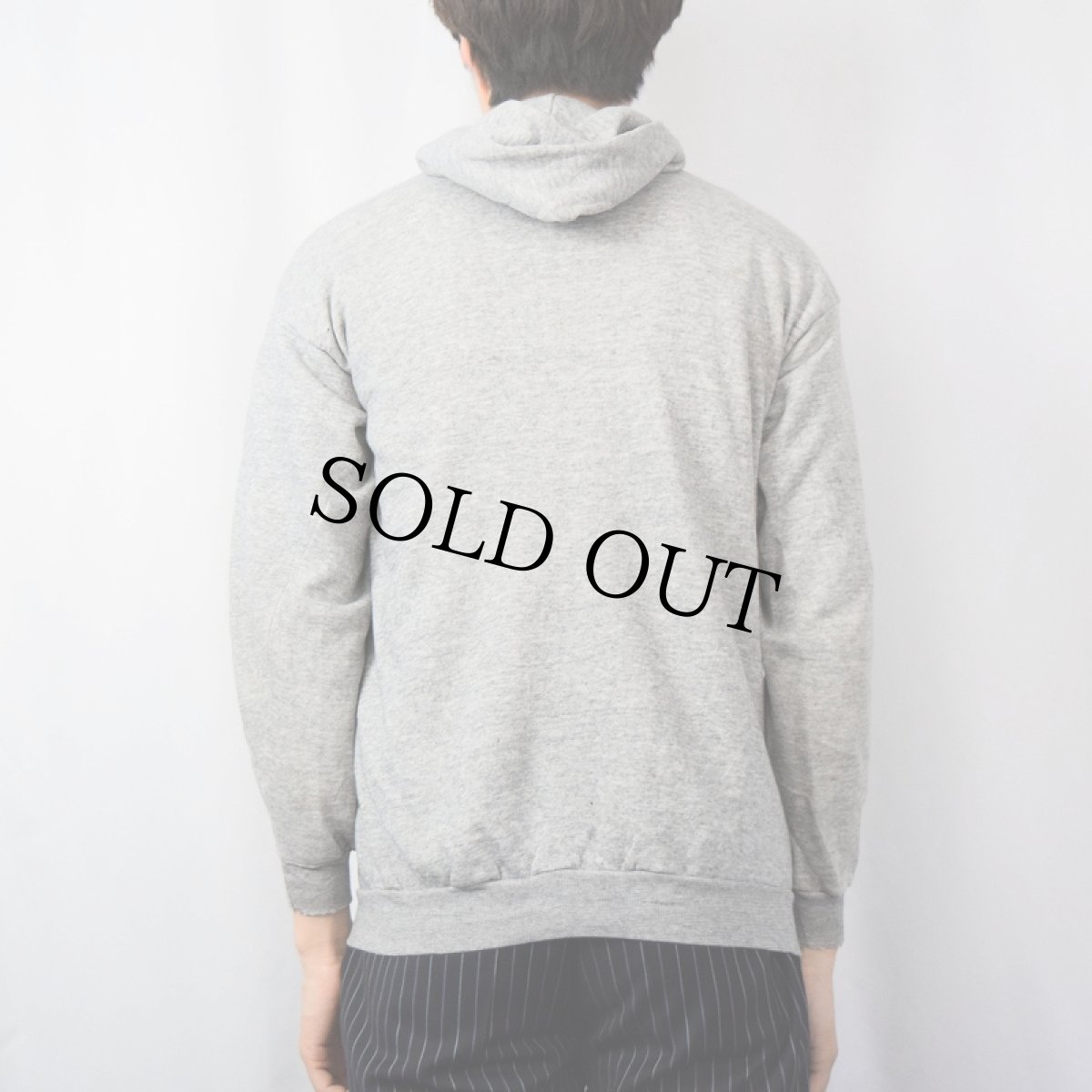 画像3: 70〜80's Tultex 無地スウェットジップパーカー XL (3)