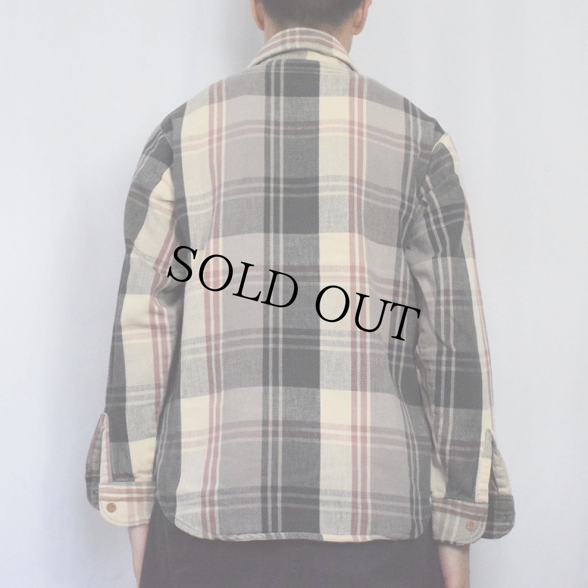 画像3: 80's BIGMAC USA製 チェック柄 ヘビーネルシャツ M (3)