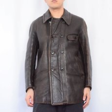 画像3: 50's L'IDEAL "Le Corbusier" レザーワークジャケット (3)