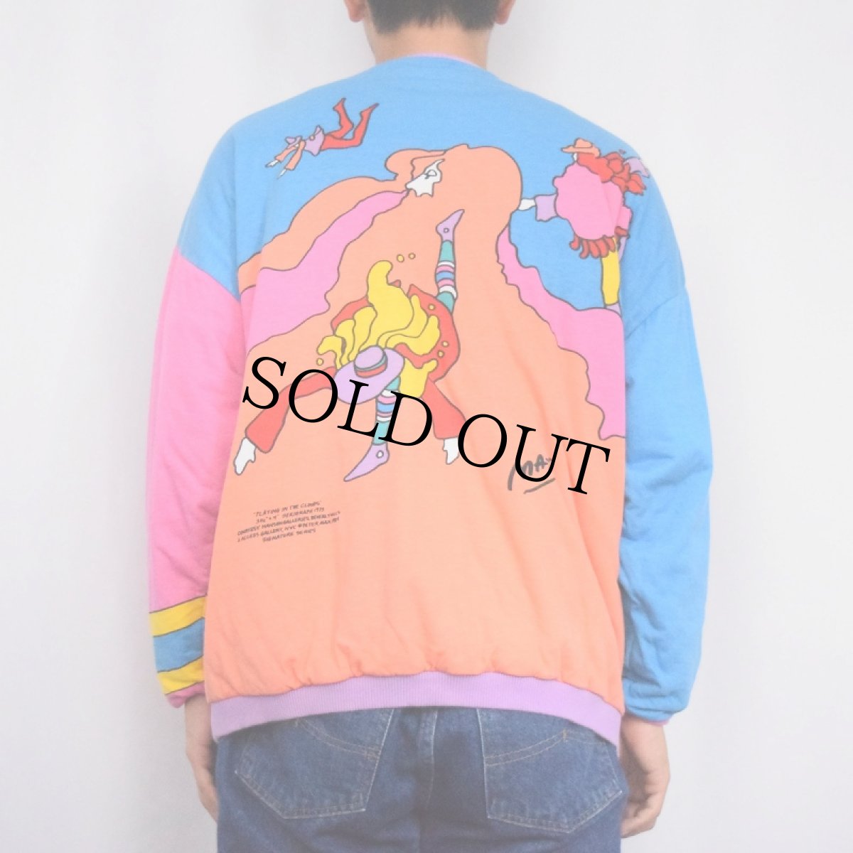 画像6: 80's NEO MAX "PLAYING IN THE CLOUDS × NEW ATLANTIS" リバーシブルスウェット (6)