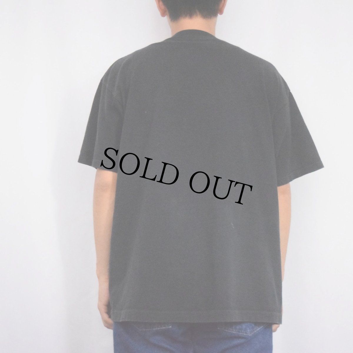 画像3: 90's M.C.Escher "The Downed Cathedral(1928)" アートプリントTシャツ BLACK XL (3)