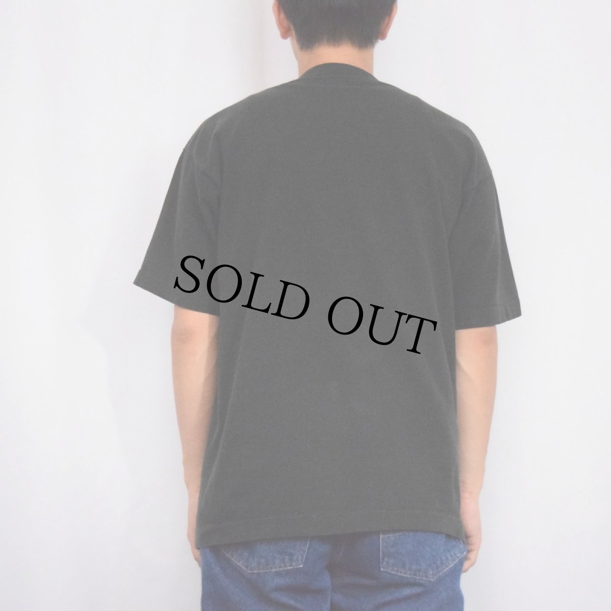 画像3: ?90's HAROLD EDGERTON "Gussie Moran" Stroboscope アートプリントTシャツ BLACK L (3)