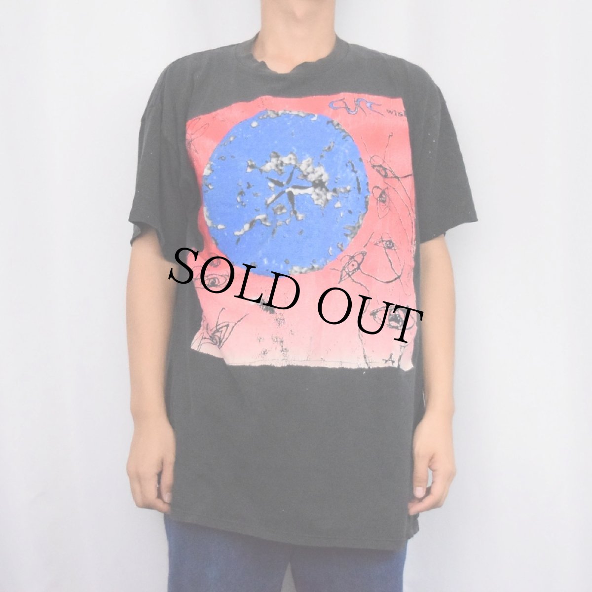 画像3: 90's The Cure USA製 "Wish 1992" ロックバンドツアーTシャツ BLACK ONESIZE (3)