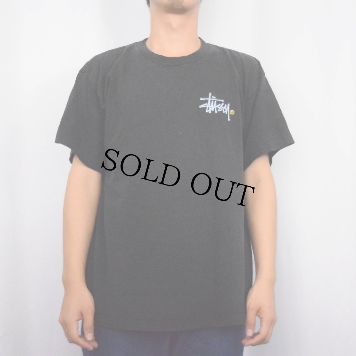 画像3: 90's STUSSY USA製 ロゴプリントTシャツ BLACK XL (3)