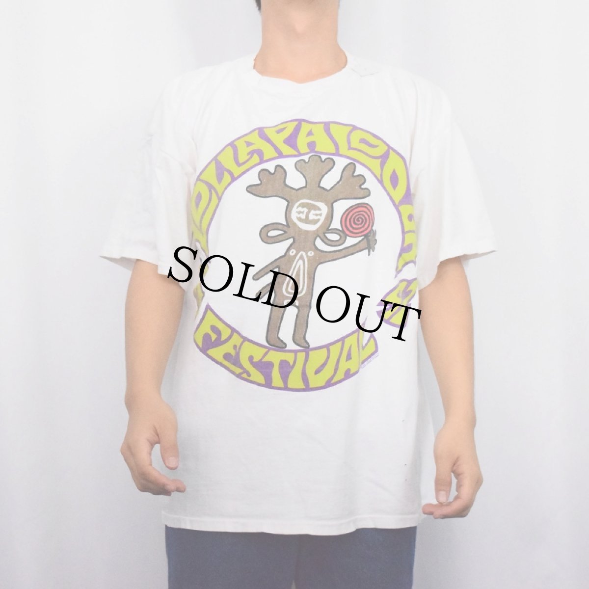 画像3: 90's LOLLAPALOOZA 1992 ロックフェスティバルTシャツ 2XL (3)