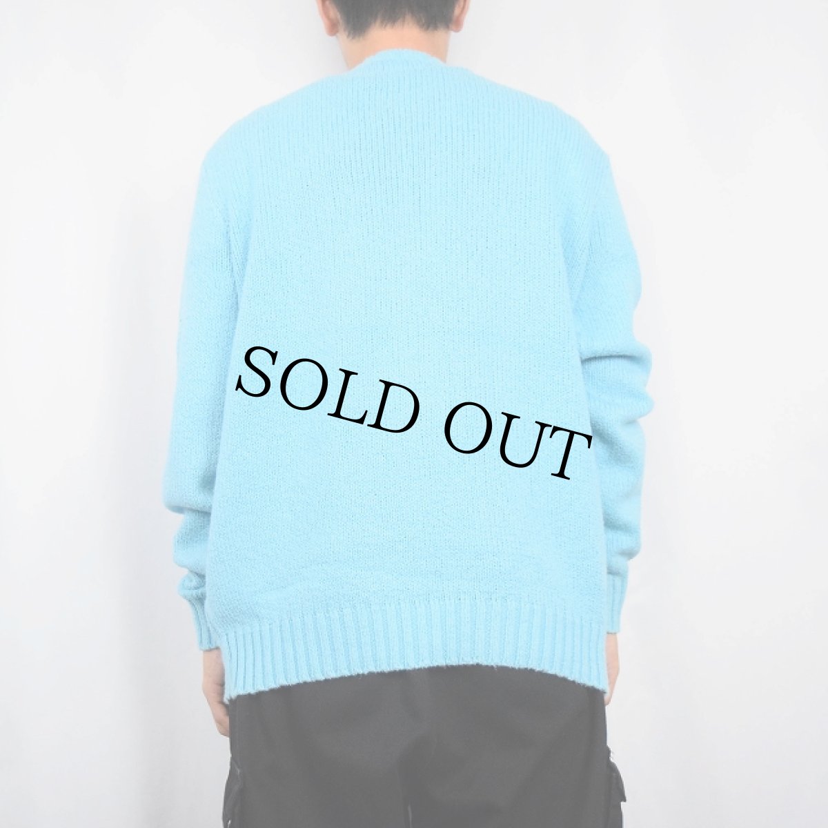 画像4: POLO Ralph Lauren ロゴ刺繍 コットンニットセーター L (4)