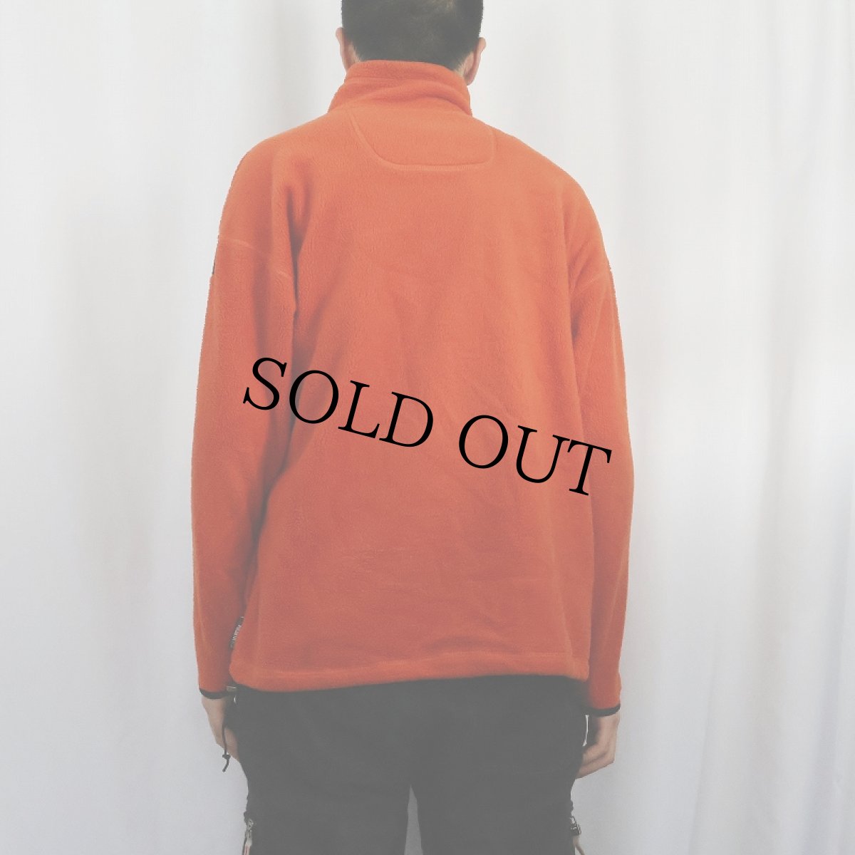 画像3: 90's adidas EQUIPMENT ロゴ刺繍 フリースプルオーバージャケット S (3)