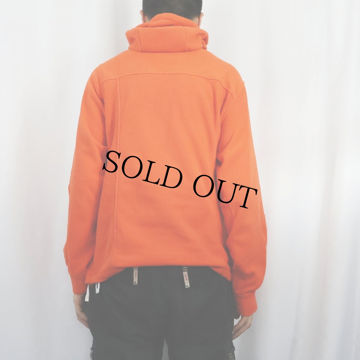 画像4: OAKLEY ロゴ刺繍 フリースジップパーカー M (4)