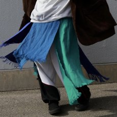 画像4: ink "FREELY SCARF" BLUE FREE (4)