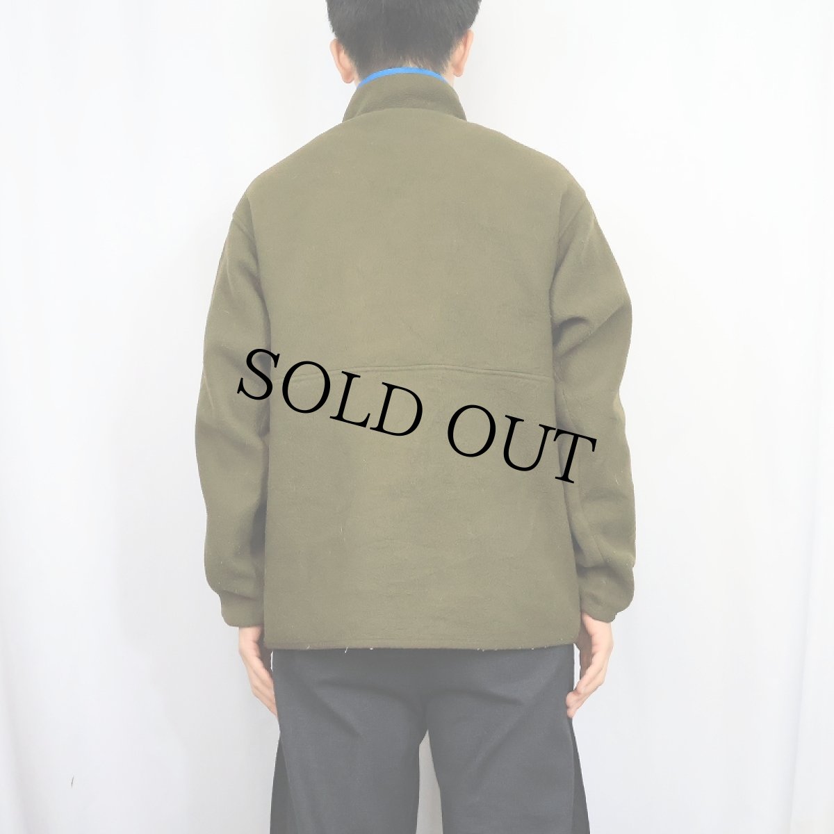 画像3: 2000's Patagonia ハーフジップ フリースプルオーバージャケット L (3)