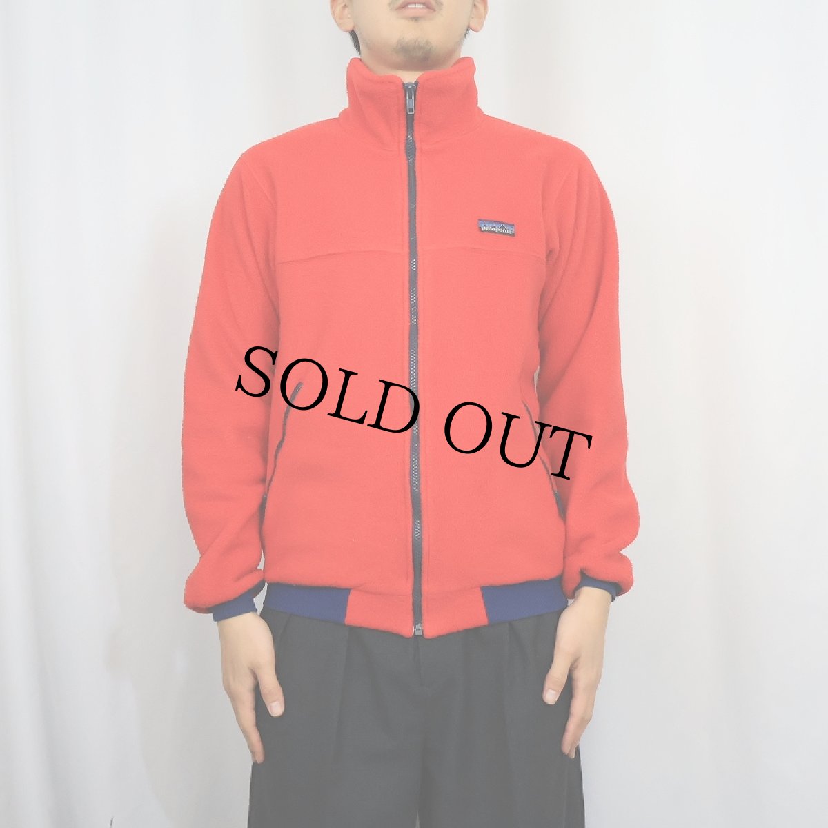 画像2: 80's Patagonia USA製 フリースジップジャケット M (2)