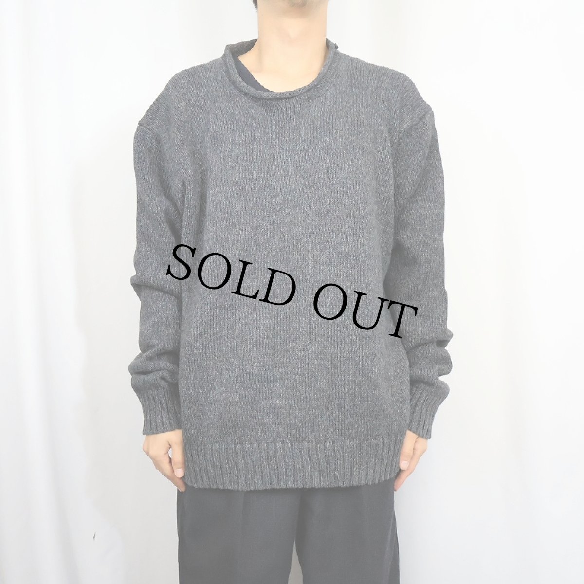 画像2: POLO Ralph Lauren ロールネック コットンニットセーター XXL (2)