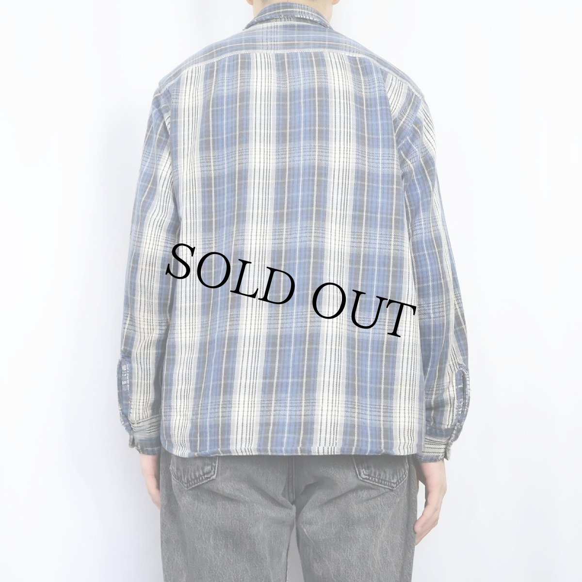 画像3: 90's FIVE BROTHERS USA製 チェック柄 ヘビーネルシャツ XL (3)