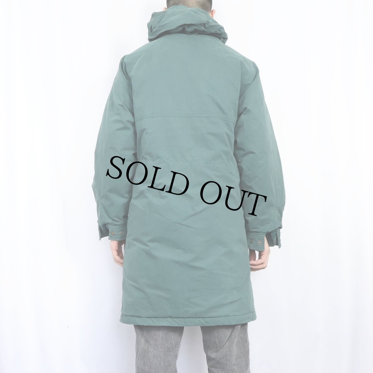 画像3: 80's L.L.Bean ナイロンダウンコート S (3)