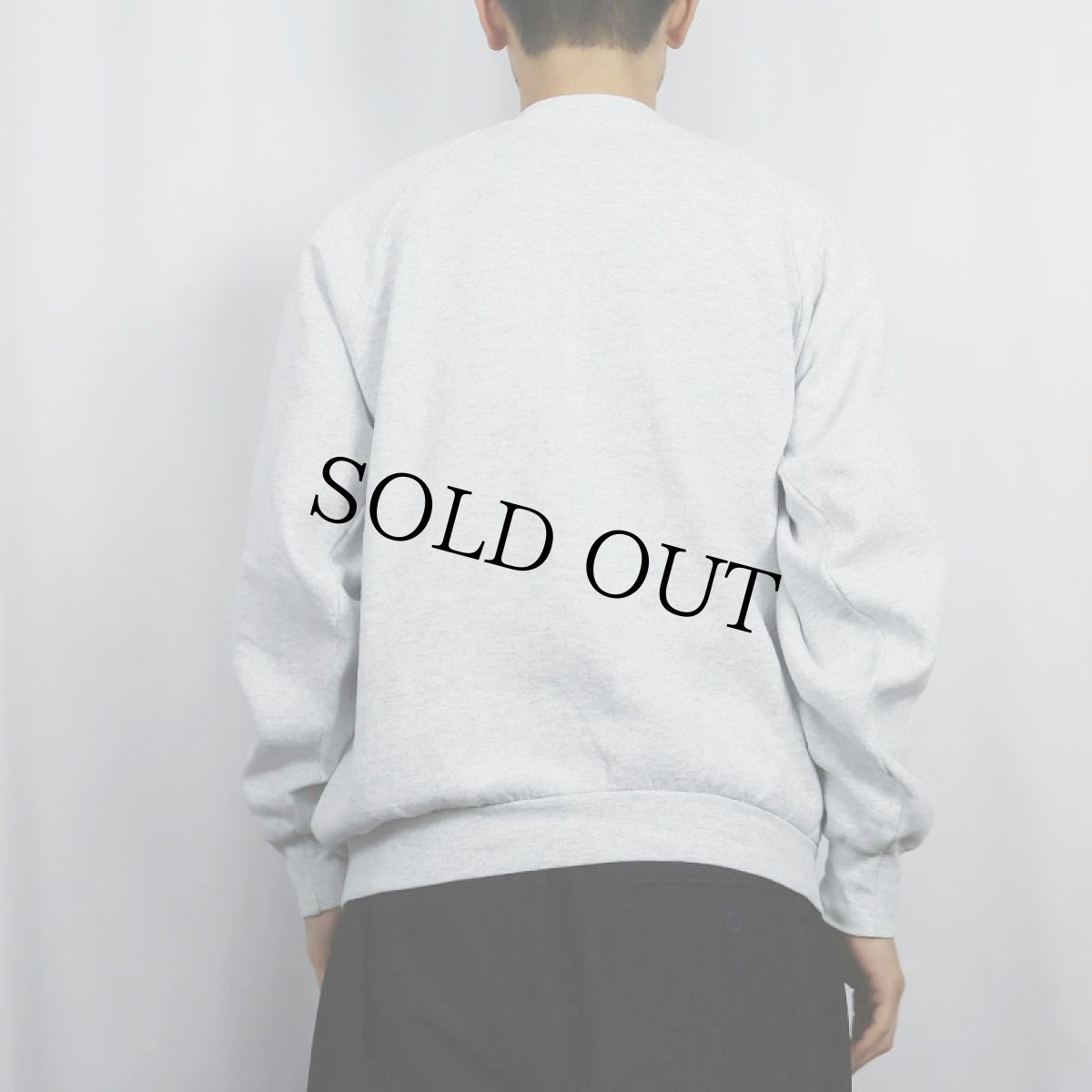 画像4: 80's ブート CHANEL USA製 ロゴ刺繍 スウェット XL (4)