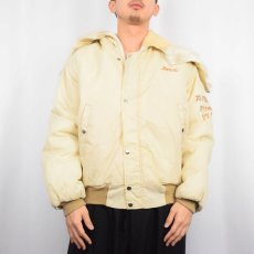 画像3: 80's  "MISAWA 79 JAPAN 83" ラビットフード スーベニアジャケット (3)