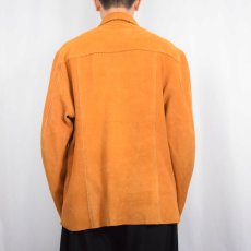 画像3: 60〜70's Norm Thompson レースアップ スエードプルオーバージャケット  (3)