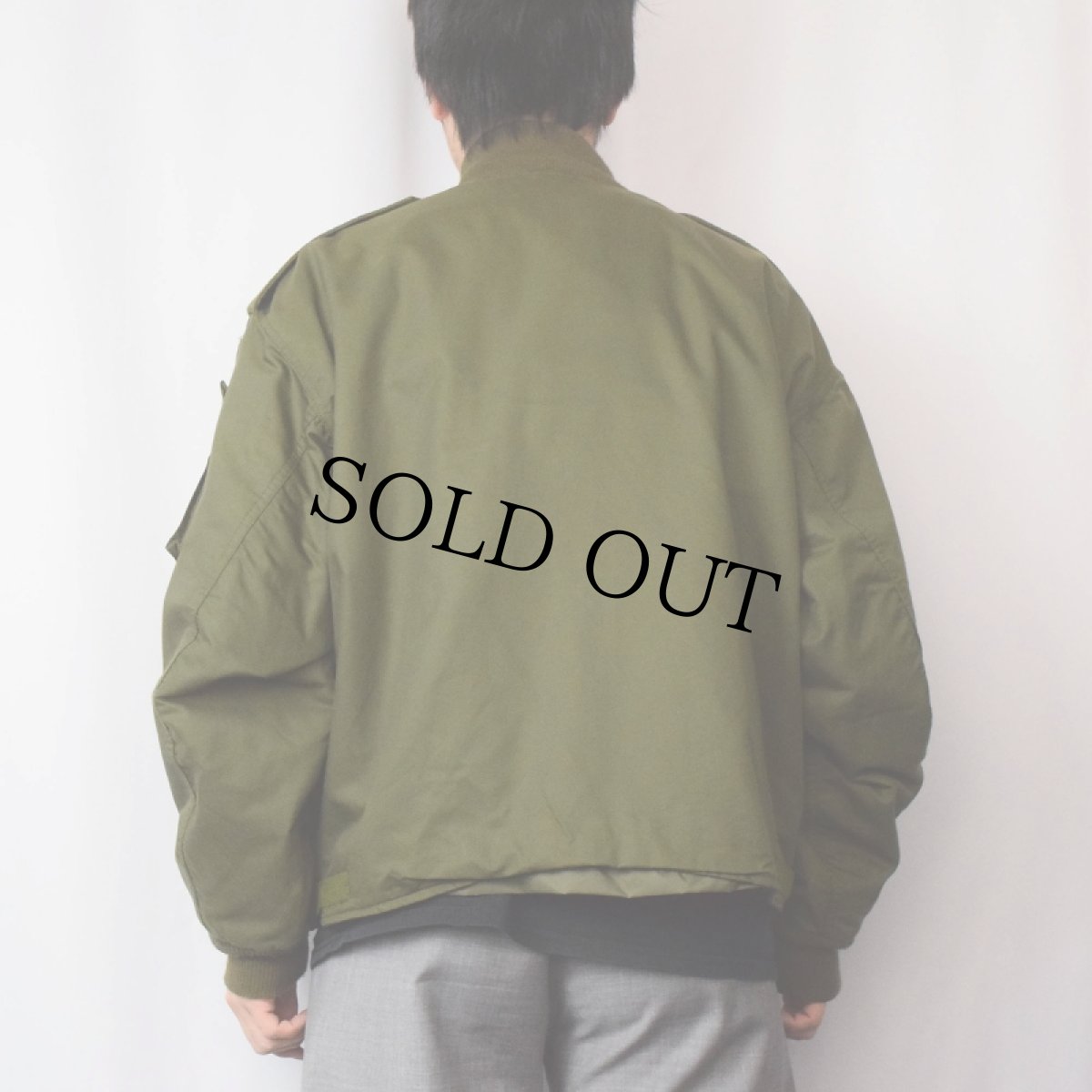 画像3: 2000s ROYAL CANADIAN AIR FORCE フライトジャケット  (3)