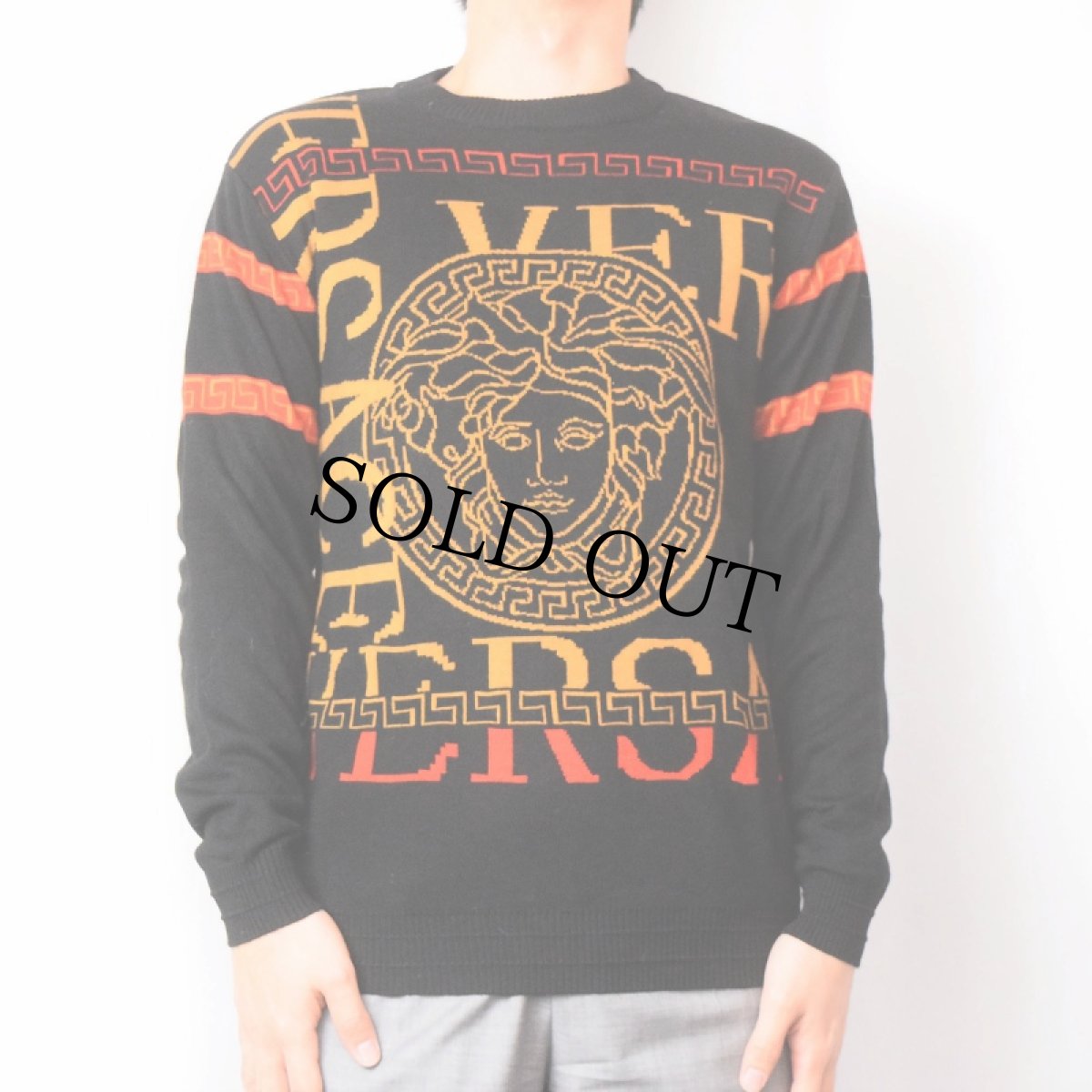 画像3: ブート VERSACE ジャガードニットセーター 52 (3)