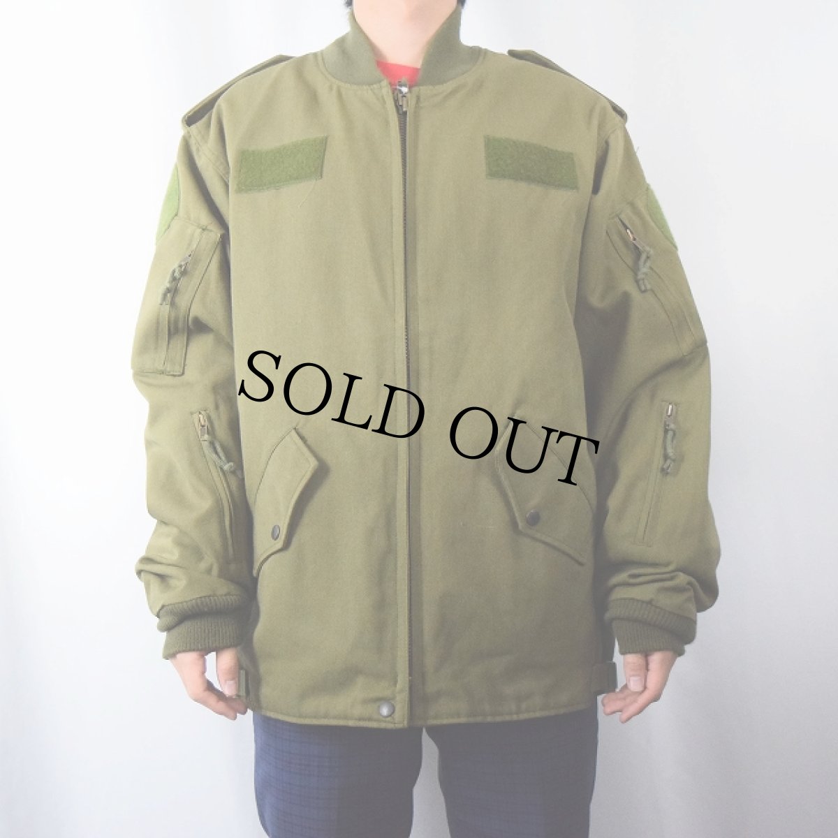 画像2: 2000s ROYAL CANADIAN AIR FORCE フライトジャケット  (2)