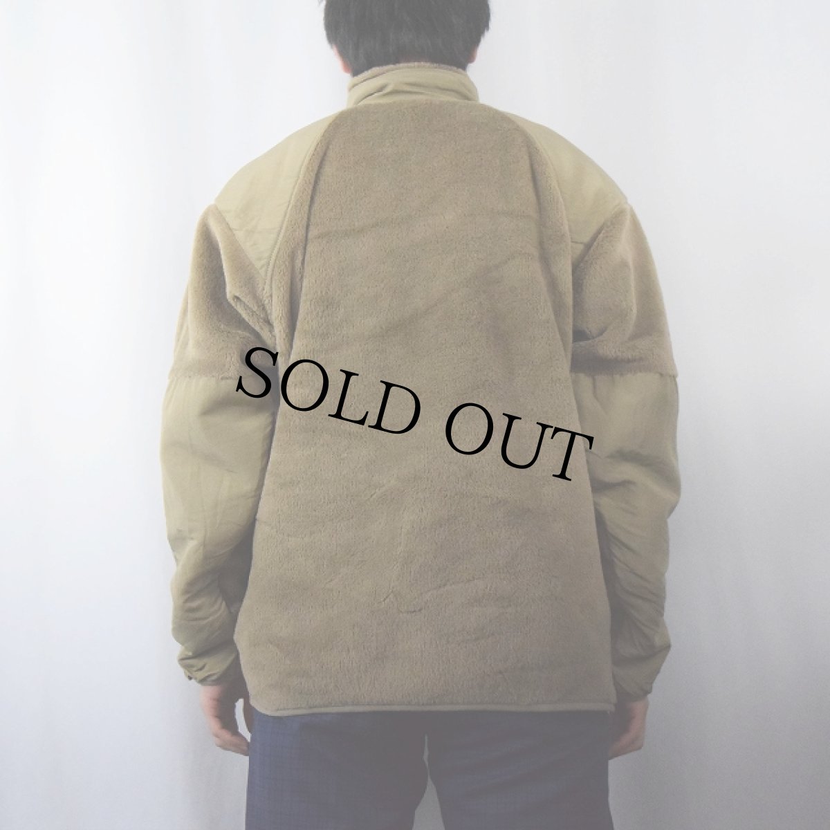 画像3: U.S.MILITARY ECWCS GEN3 Cold Weather コヨーテフリースジャケット MEDIUM-REGULAR (3)